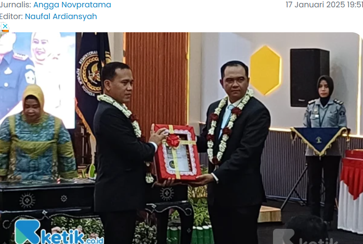 Pucuk Kepemimpinan Lapas Kelas 1 Madiun Resmi Berganti, Ini Sosoknya