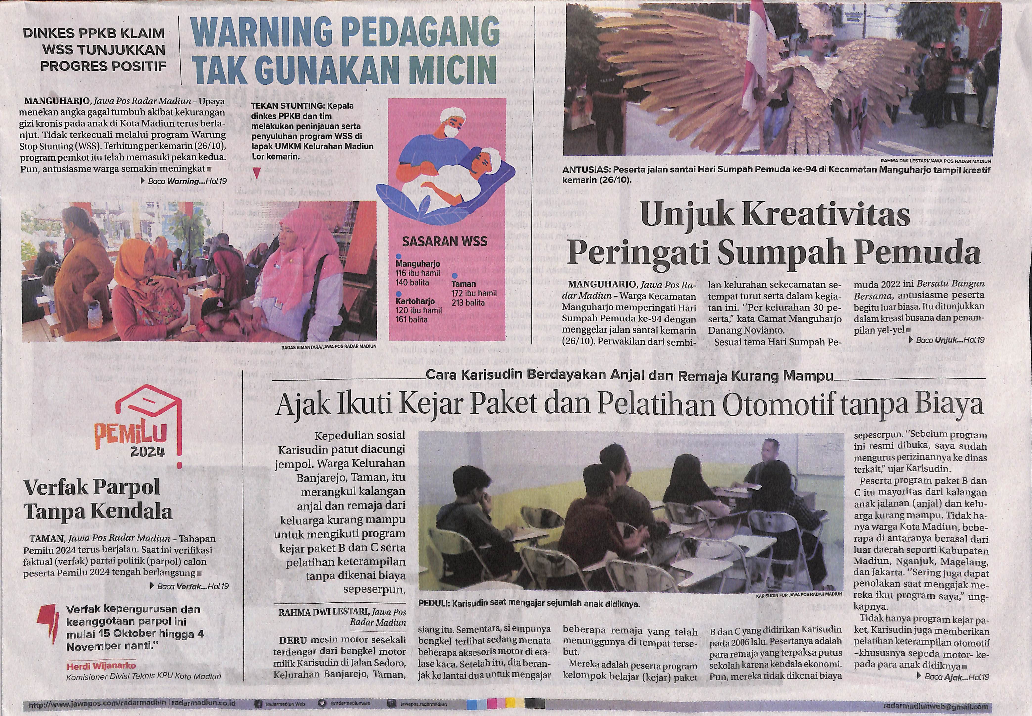 Unjuk Kreativitas Peringati Sumpah pemuda