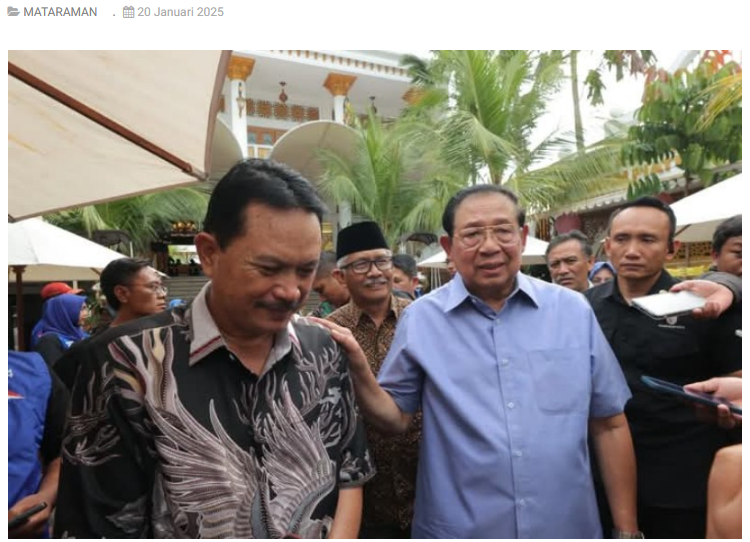 Berkunjung ke Madiun, SBY Ucapkan Selamat ke Maidi-Bagus Panuntun Pimpin Kota Madiun