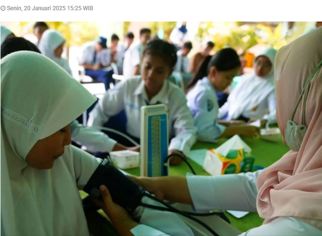 Dinkes Kota Madiun skrining kesehatan siswa SMP