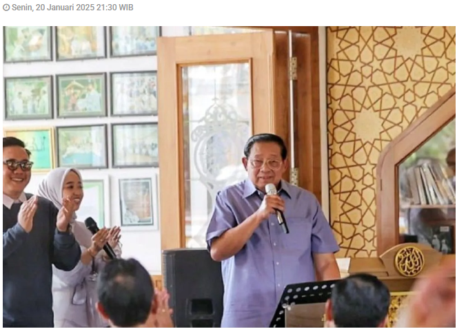 SBY titip pesan ke Wali Kota Madiun terpilih lebih sejahterakan rakyat