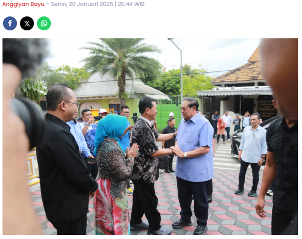 Bertemu dengan Maidi, SBY Titipkan Harapan Ini kepada Wali Kota Madiun Terpilih