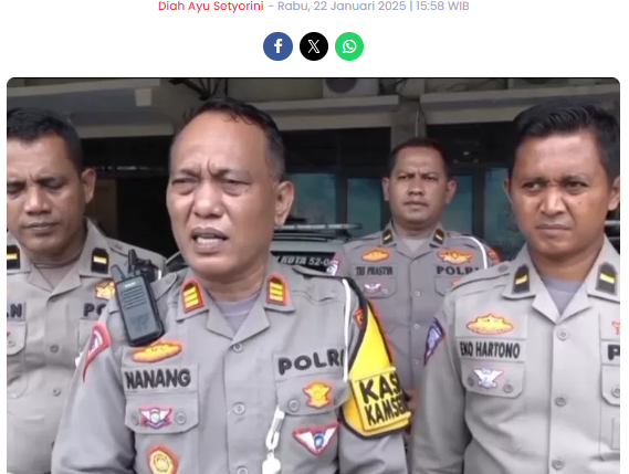 Kasat Lantas Polres Madiun Kota Pastikan Tindak Tegas Bus Langgar Rambu Lalin