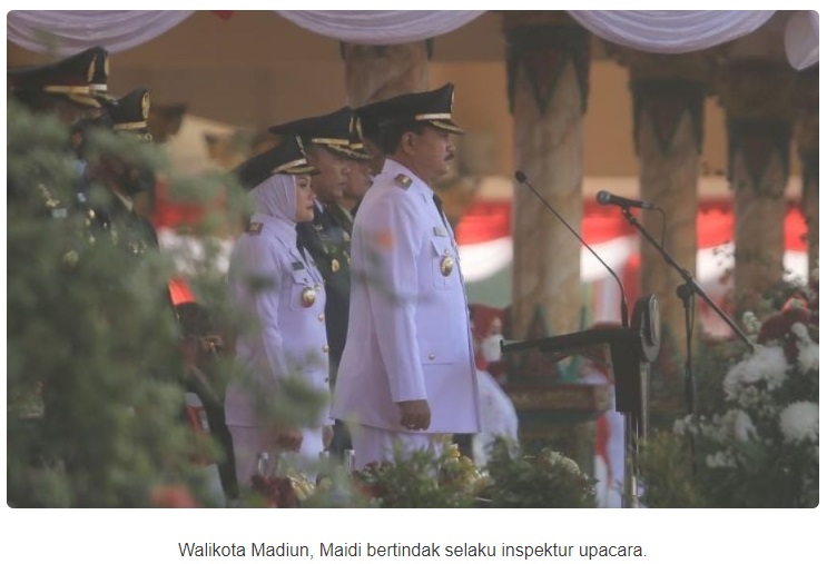 HUT ke-77 RI, Walikota Madiun Ajak Masyarakat Berjuang Mempercepat Pemulihan Ekonomi