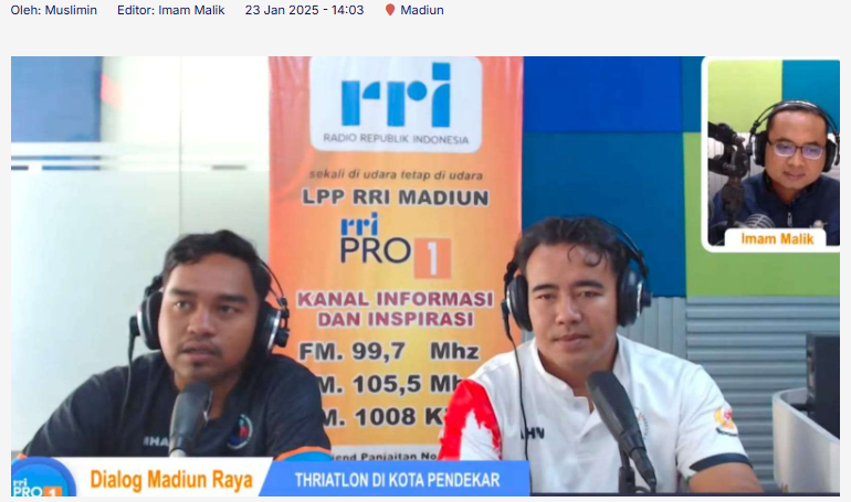 Triathlon Kota Madiun Membentuk Mental Atlet Super Power