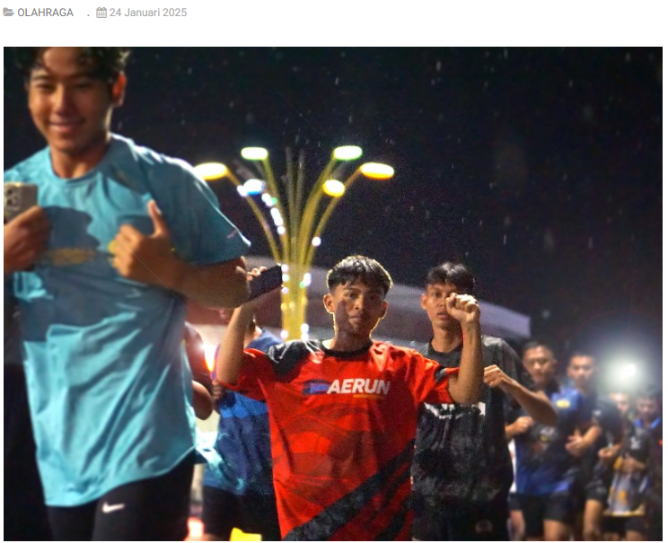 Peringati Hari Gizi Nasional, Aston Madiun bersama Madiun Runners Gelar Night Rition