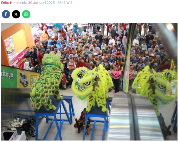 Disokong Event hingga Promo Diskon, Ribuan Pengunjung Sesaki Mal di Madiun saat Long Weekend