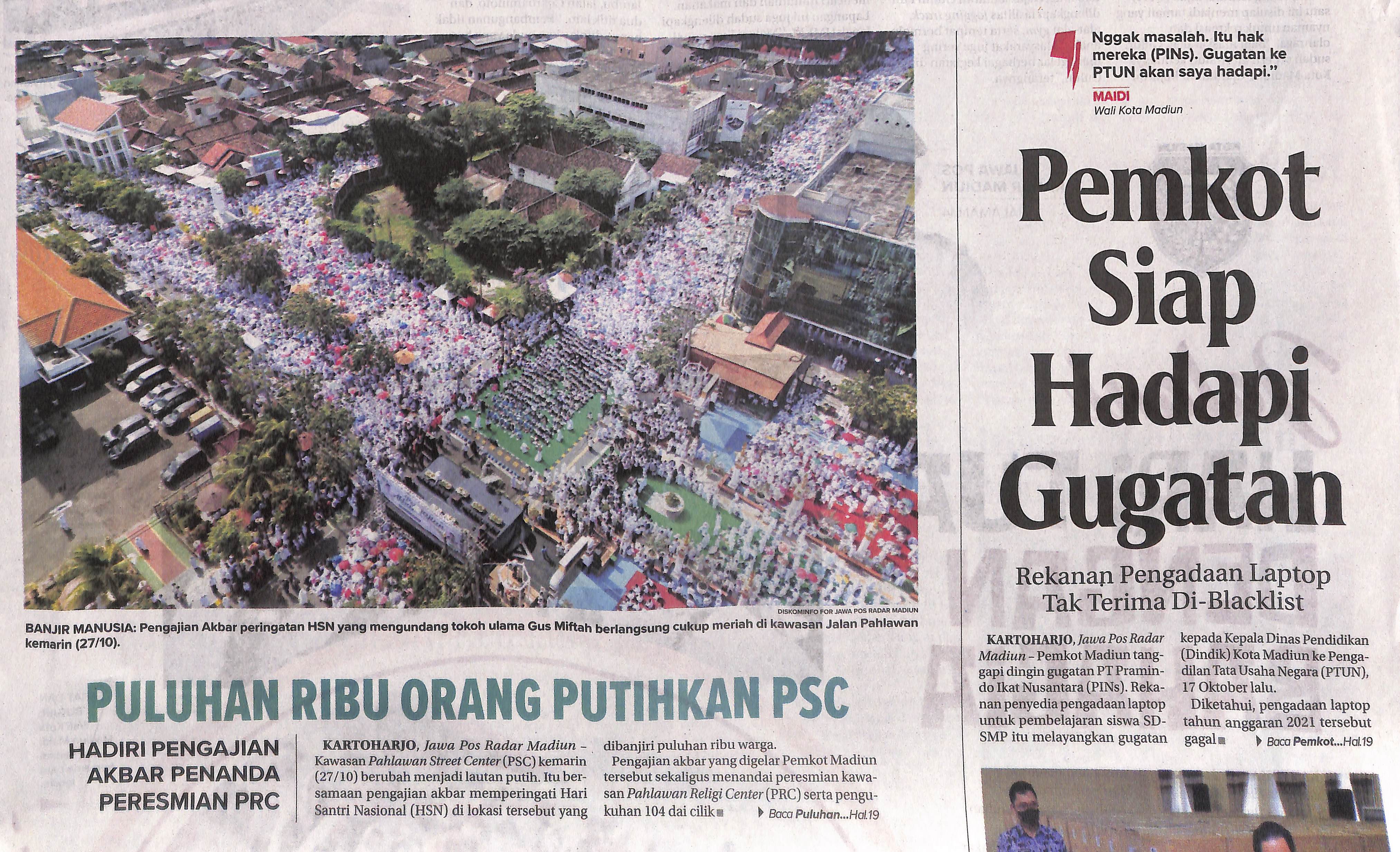 Pemkot Siap Hadapi Gugatan, Rekanan Pengadaan Laptop Tak Terima Di Blacklist