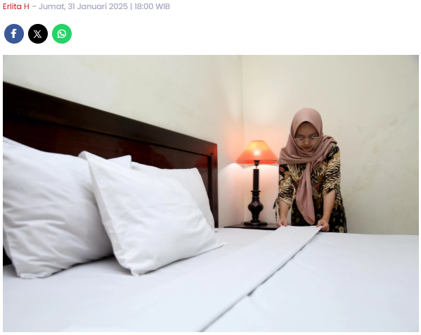 Libur Imlek dan Isra Miraj, Okupansi Hotel di Madiun Melonjak hingga 90 Persen