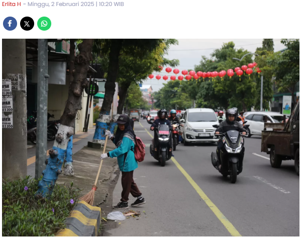 Libur Panjang Isra Miraj & Imlek, Kota Madiun Hasilkan 672 Ton Sampah