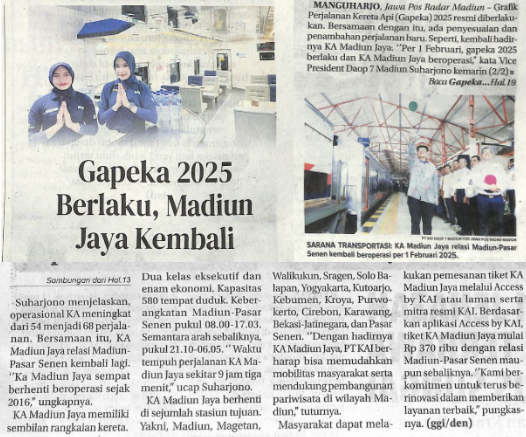 Gapeka 2025 Berlaku, Madiun Jaya Kembali