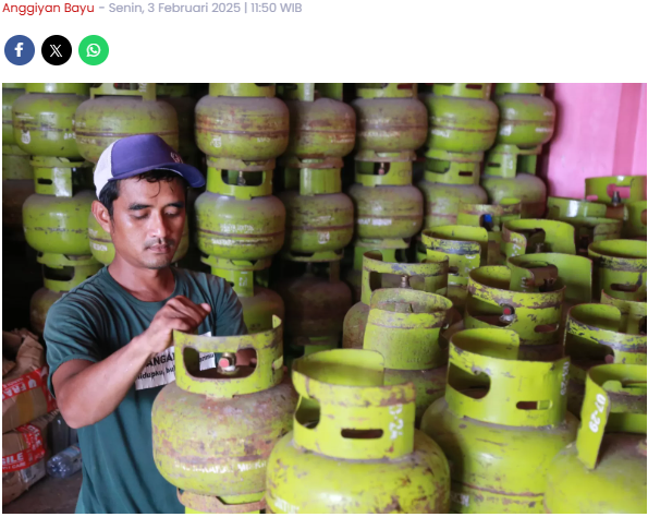 Pemerintah Hapus Pengecer Elpiji 3 Kg, Usaha Kecil Terancam?