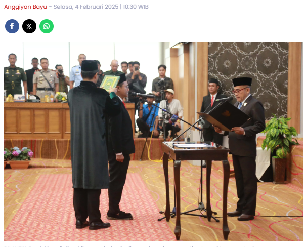 Wawali Kota Madiun Akhirnya Punya Pengganti Sah di DPRD Kota Madiun, Fraksi PSI Komplet
