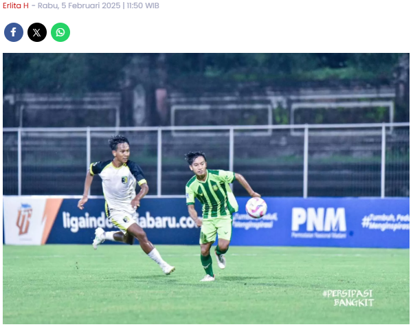 Lupakan Kekalahan! PSM Madiun Fokus Balas Dendam di Laga Kontra Perserang Banten