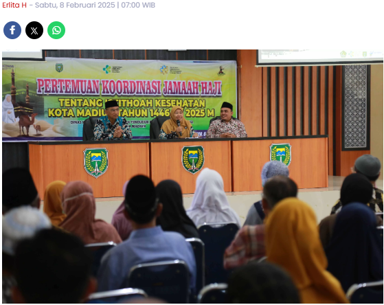 10 CJH Kota Madiun Tidak Lulus Istitaah, Jemaah Cadangan Bisa Berangkat Asalkan...