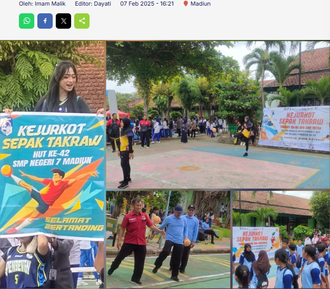Puluhan Tim Ambil Bagian di Kejurkot Sepak Takraw 2025