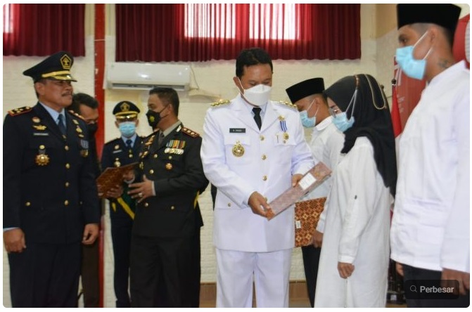 Lapas I Madiun Beri Remisi Kepada 986 Warga Binaan