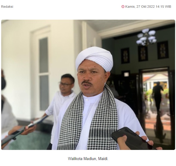 Walikota Madiun Siap Hadapi Gugatan Anak Perusahaan PT. Telkom