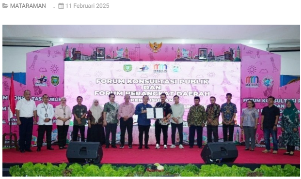 Gelar Forum Konsultasi Publik RKPD 2026, Program Kerja Pemkot Madiun Harus Sesuai Visi Misi Asta Karya Kepala Daerah Terpilih