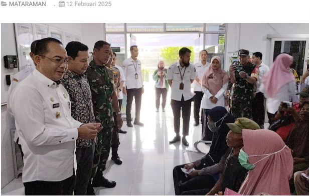 Pj Wali Kota Madiun Launching Program Cek Kesehatan Gratis