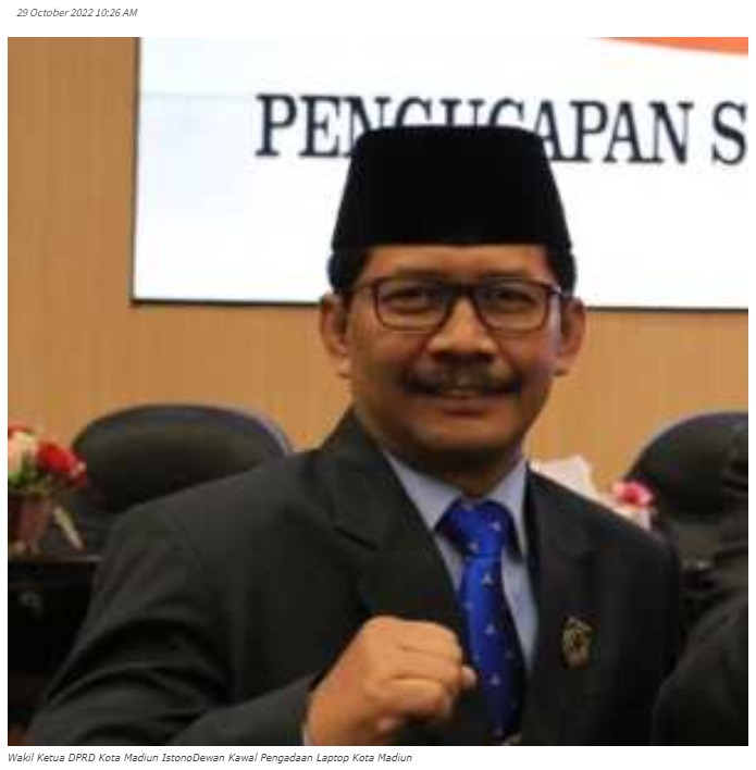 Dewan Kawal Pengadaan Laptop Kota Madiun