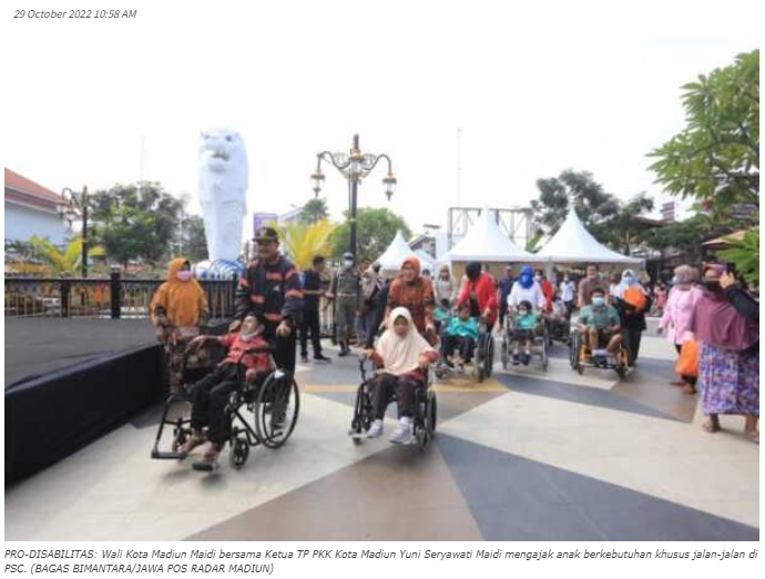 Pemkot Madiun Berkomitmen Wujudkan Fasilitas Publik Ramah untuk Semua Kalangan