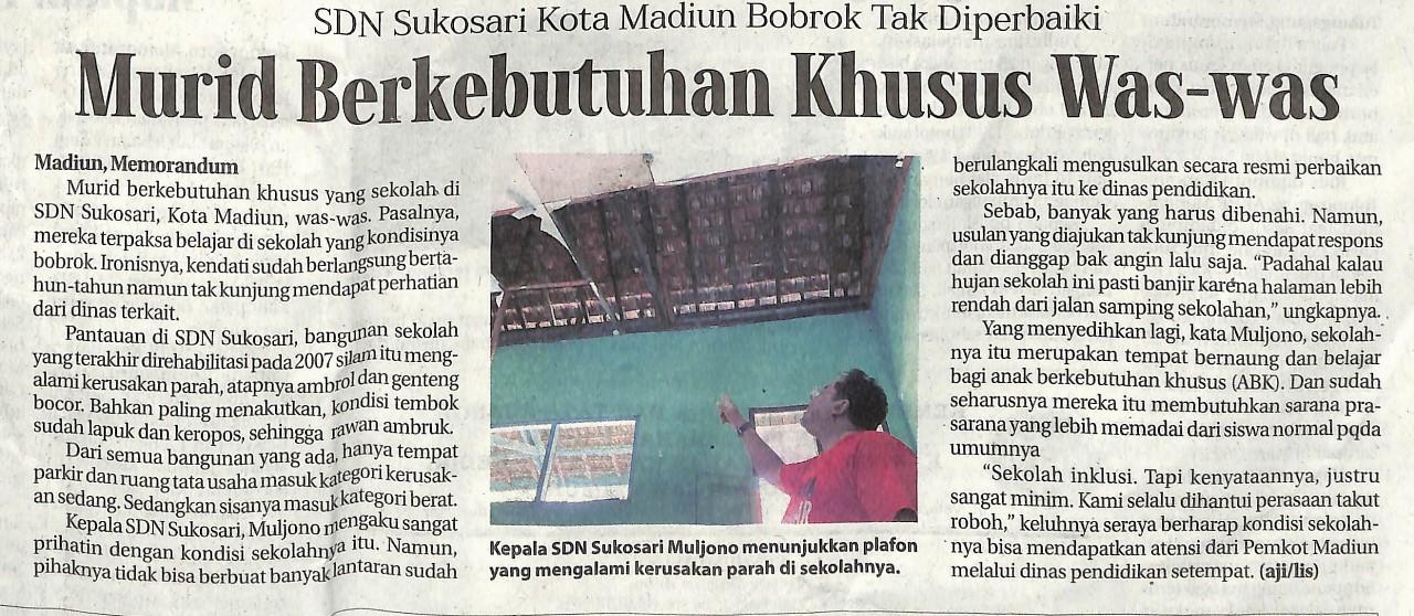 Murid Berkebutuhan Khusus Was-was