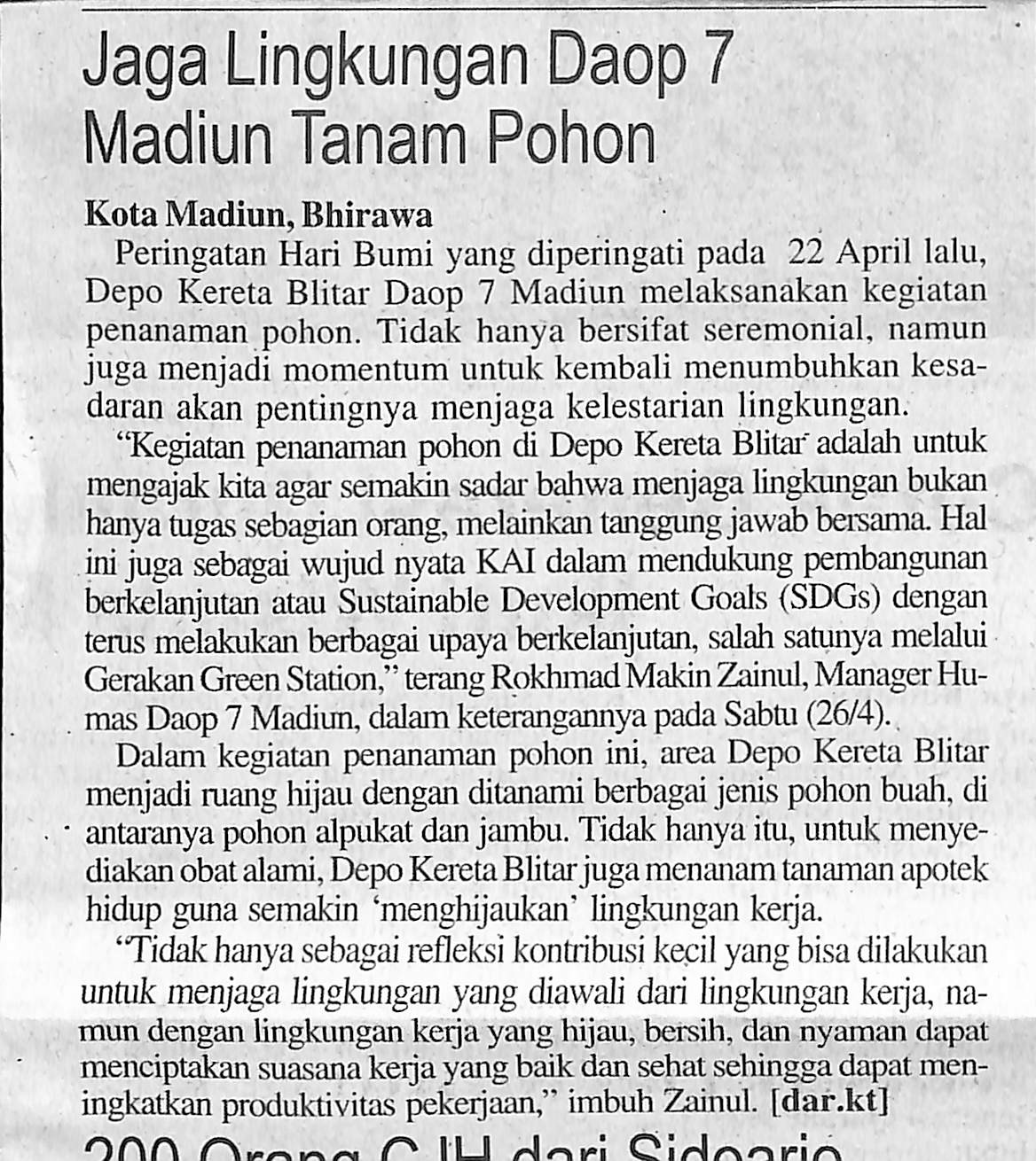Posko Angkutan Lebaran 2025 berakhir,KAI DAOP 7 Madiun Layani  186.894 Penumpang KA