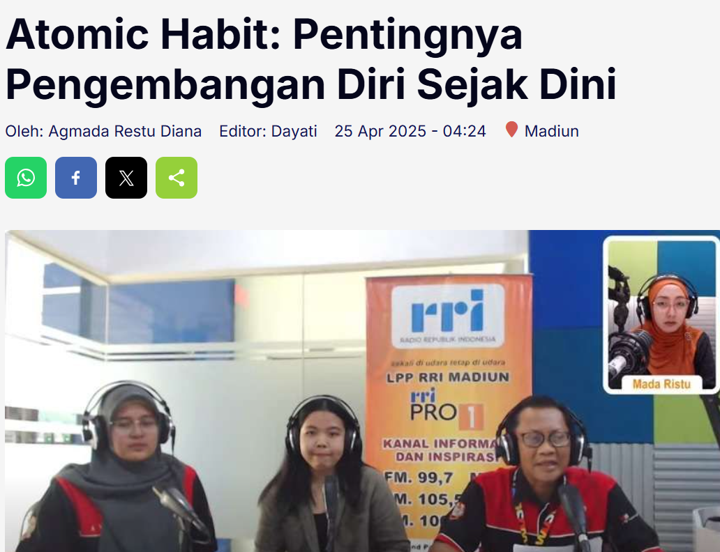 Atomic Habit: Pentingnya Pengembangan Diri Sejak Dini