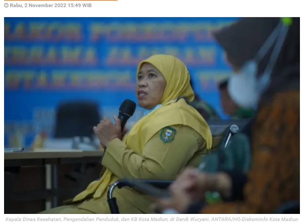 Dinkes Kota Madiun catat 191 kasus demam berdarah hingga Oktober 2022