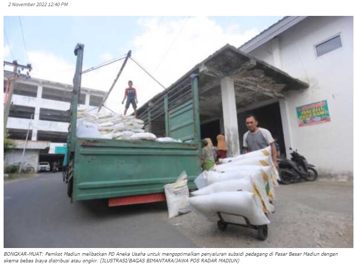 Subsidi Bapokting untuk Pedagang PBM Dialihkan ke PDAU
