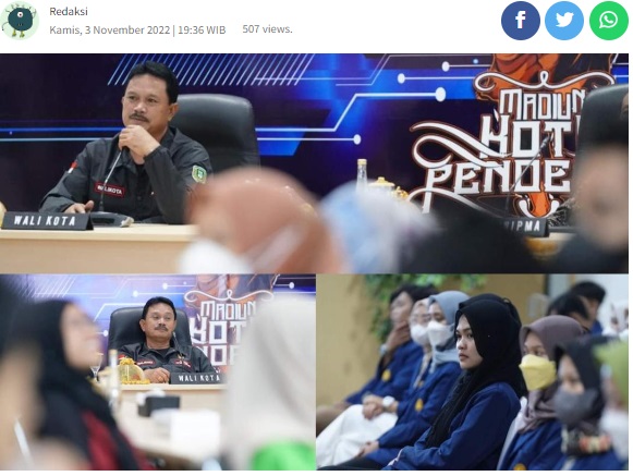 Beri Kuliah Umum, Walikota Madiun: Mahasiswa Salah Satu Agen Perubahan