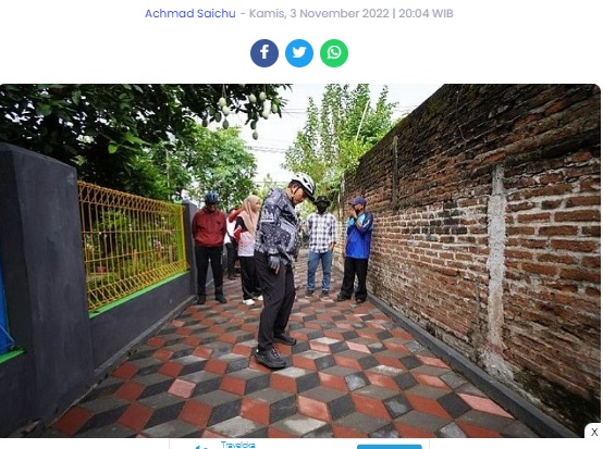 Dari 27 Proyek Pavingisasi di Madiun, Baru 4 Kelurahan Selesai, Ini Deadlinenya