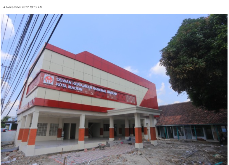 Gedung Dekranasda Kota Madiun Bakal Difungsikan Januari