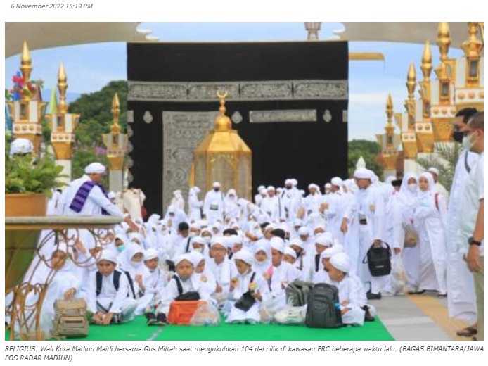 Pemkot Madiun Berlakukan Outdoor Learning di Kawasan PRC