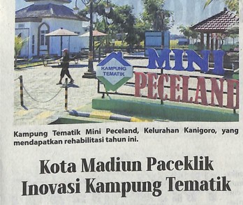 Kota Madiun Paceklik Inovasi Kampung Tematik
