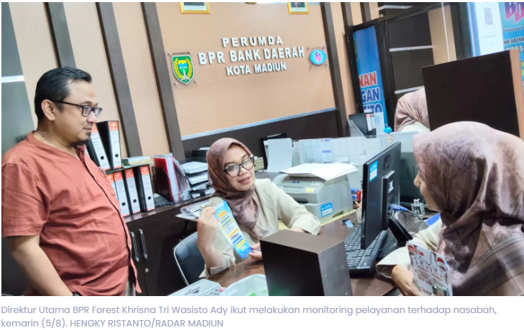 Kinerja Melesat! BPR Kota Madiun Cetak Laba Rp 2,8 M, NPL Turun Tajam