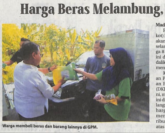 Harga Beras Melambung, Pemkot Madiun Gelar GPM