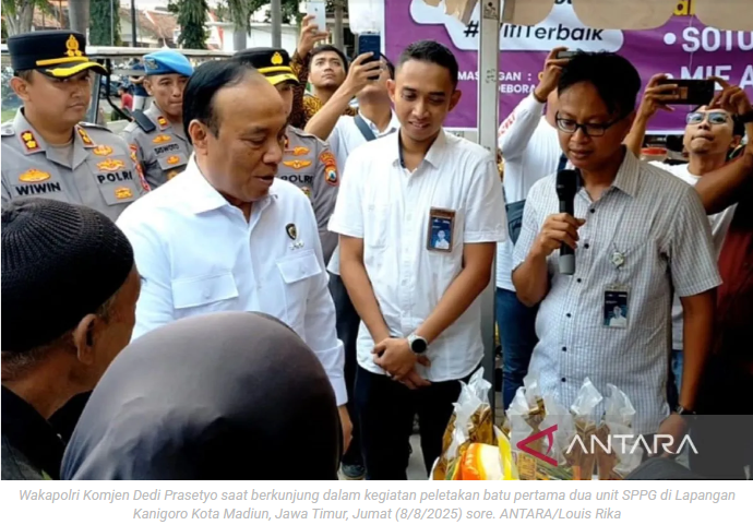 Polri gandeng Pemkot Madiun bangun dua unit dapur SPPG