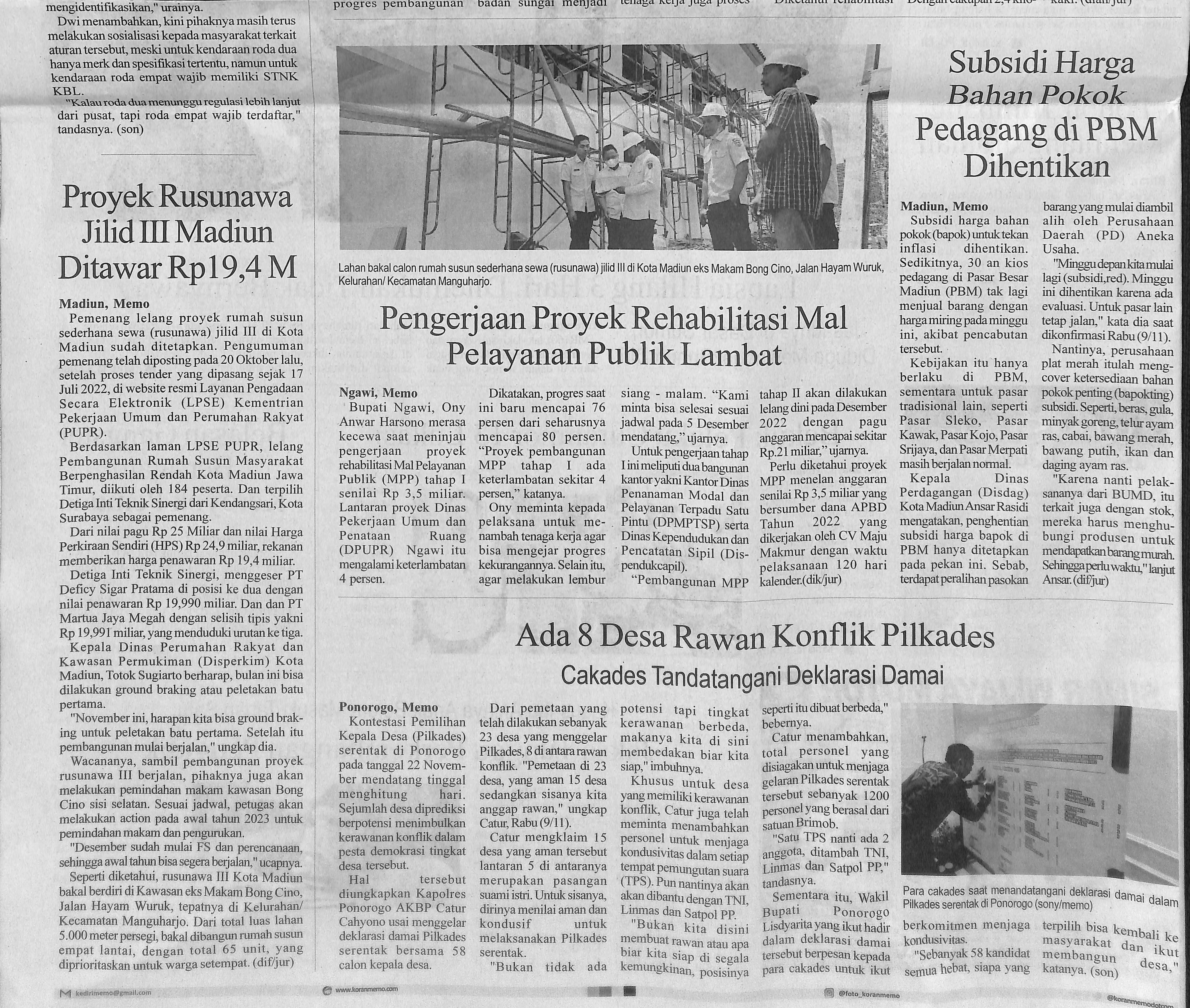 Subsidi Harga Bahan Pokok Pedagang di PBM Dihentikan