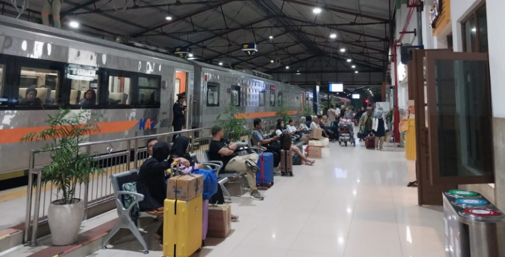 Jumlah Penumpang KA Dari Wilker Daop 7 Madiun Menunjukkan Trend Positif