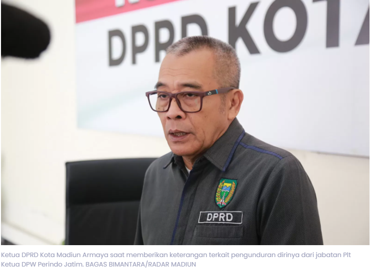 Mundur dari DPW Perindo Jatim, Armaya Fokus Pimpin Perindo Kota Madiun
