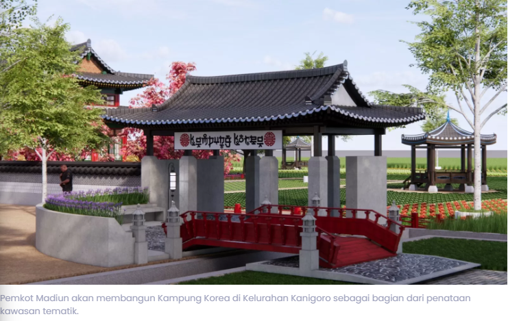 Ada Kampung Korea hingga Kampung Arab, Begini Konsep Wisata Baru Kota Madiun