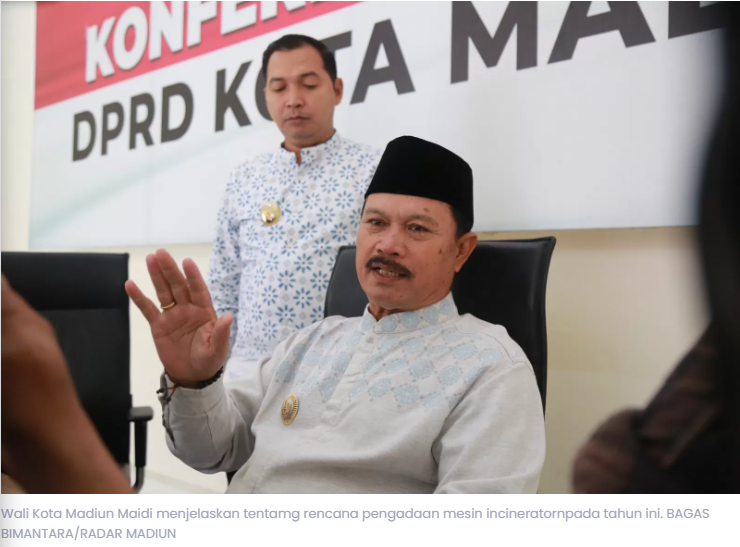 Target Zero Waste, Pemkot Madiun Lakukan Pengadaan Mesin Incinerator di Tiap Kecamatan