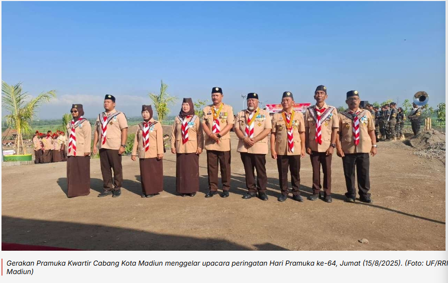 Wali Kota Madiun: Tema Hari Pramuka Bukan Slogan