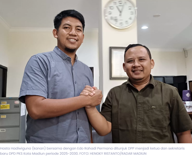 Hasta Gantikan Nur Salim sebagai Ketua DPD PKS Kota Madiun, Targetkan Peroleh Enam Kursi di Pemilu 2029