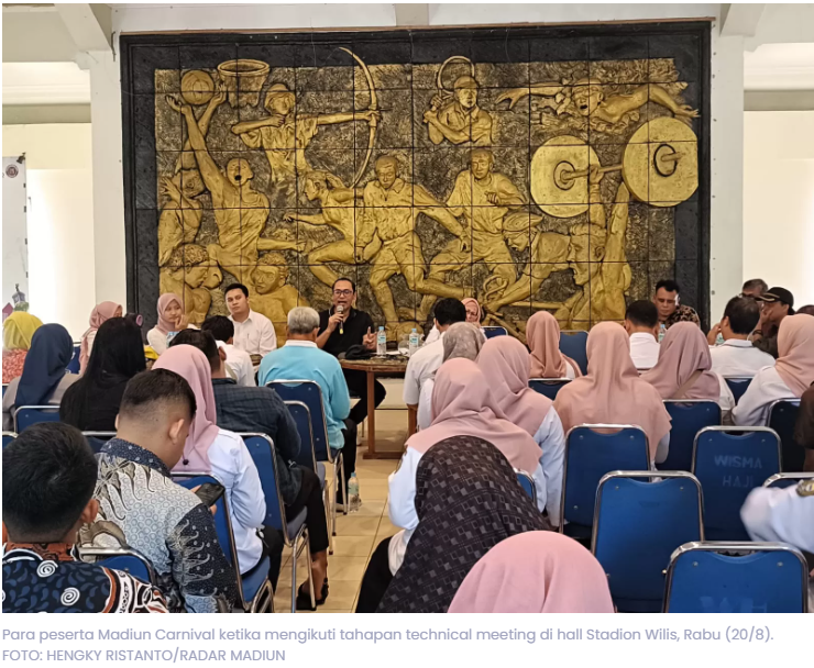 36 Tim Siap Ramaikan Madiun Carnival 2025, Catat Jadwal dan Rutenya