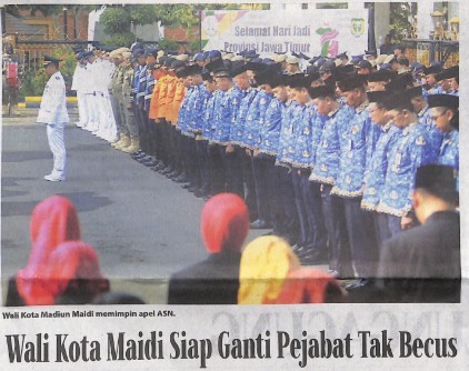 Wali Kota Maidi Siap Ganti Pejabat Tak Becus