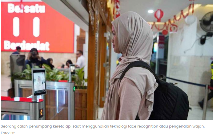 Face Recognition Permudah Boarding Kereta di Daop 7 Madiun, 255 Ribu Penumpang Sudah Pakai