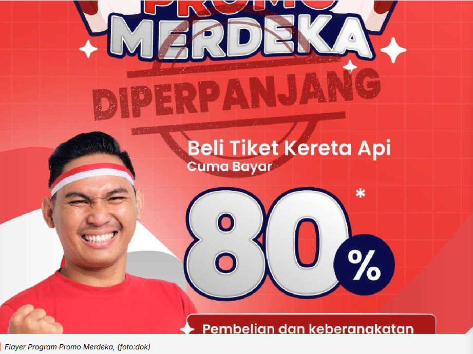 Mantap KAI Daop 7 Madiun Perpanjang Program Promo Merdeka